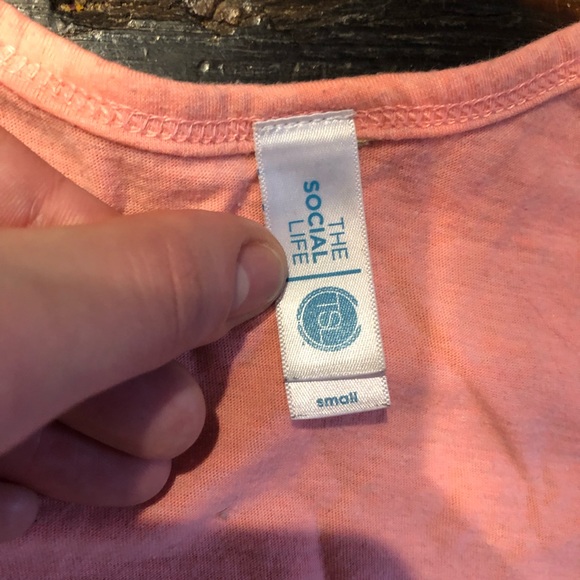 Alpha Xi Delta pink tank top - Picture 2 of 2